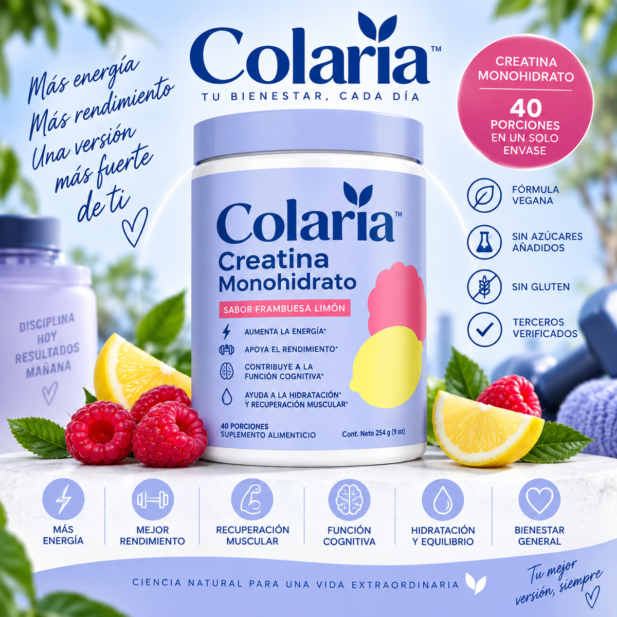 Colaria™ – Energía & Fuerza