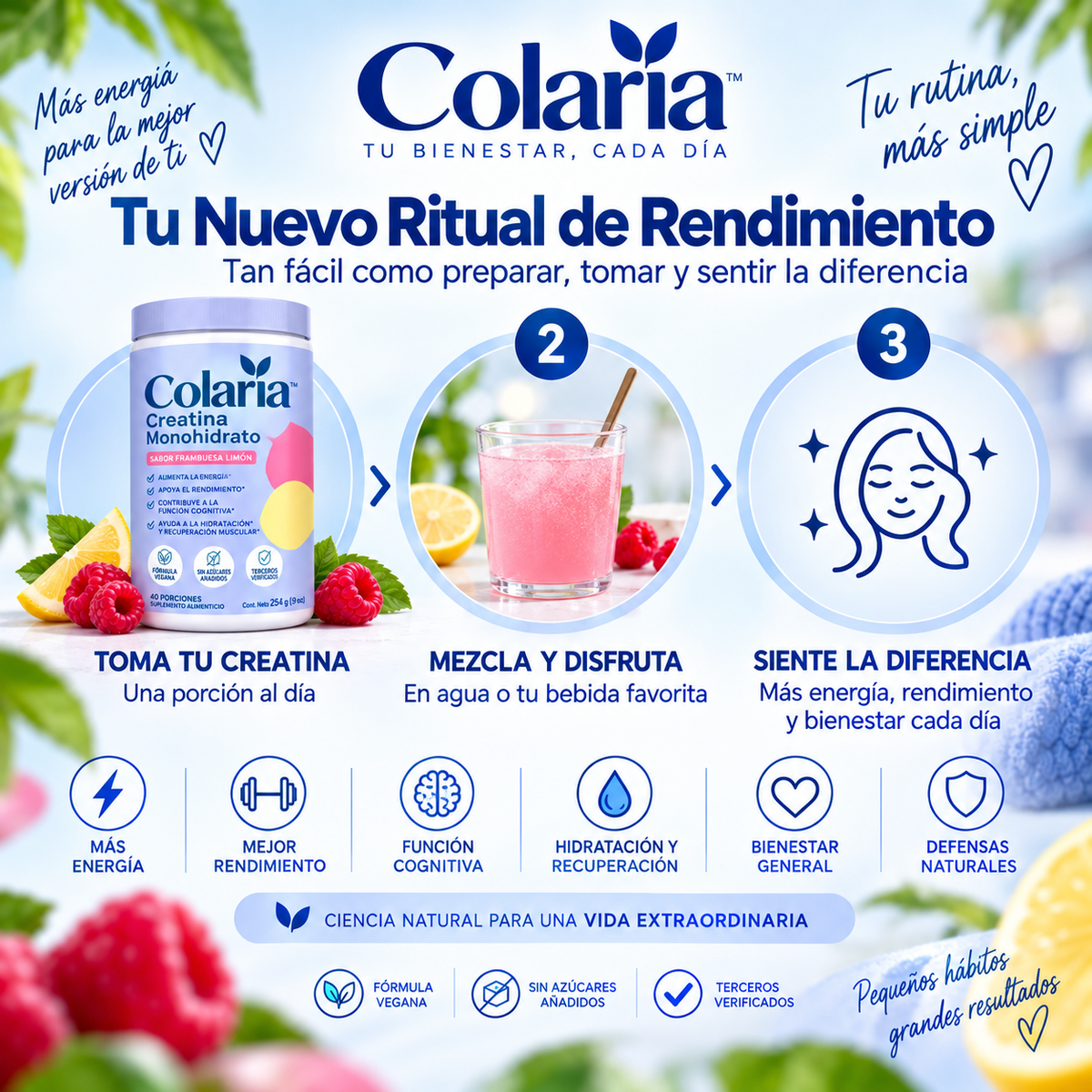 Colaria™ – Energía & Fuerza