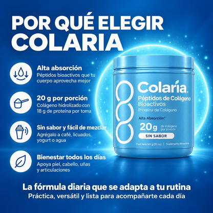 Colaria™ - Colágeno 3 en 1